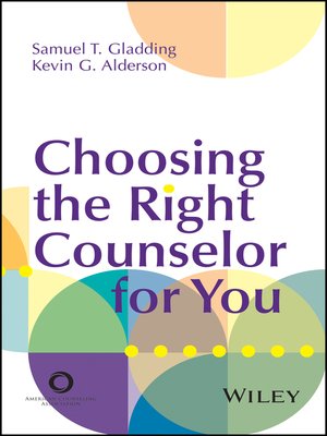 cover image of Choosing the Right Counselor For You
